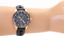 Load image into Gallery viewer, Tissot PRS 516 Chronograph Black Dial Black Leather Strap Watch For Men - T100.417.36.051.00