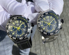 Load image into Gallery viewer, Tag Heuer Formula 1 Chronograph Grey Dial Silver Steel Strap Watch for Men - CAZ101AG.BA0842