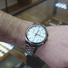 Load image into Gallery viewer, Tissot T Classic PR 100 Chronograph Silver Dial Silver Steel Strap Watch For Men - T101.417.11.031.00