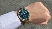 Load image into Gallery viewer, Tissot T Sport Chrono XL Classic Green Dial Two Tone Steel Strap Watch for Men - T116.617.22.091.00