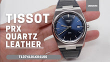Load image into Gallery viewer, Tissot PRX Powermatic 80 Blue Dial Blue Leather Strap Watch for Men - T137.407.16.041.00
