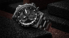 Load image into Gallery viewer, Tissot Supersport Chrono Black Dial Black Steel Strap Watch For Men - T125.617.33.051.00