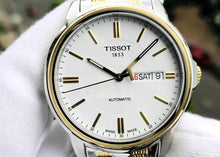 Load image into Gallery viewer, Tissot T Classic Automatics III White Dial Two Tone Steel Strap Watch For Men - T065.430.22.031.00