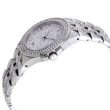 Load image into Gallery viewer, Bulova Crystal Collection Silver Dial Silver Steel Strap Watch for Women - 96L243