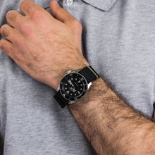 Load image into Gallery viewer, Seiko 5 Sports SKX Automatic Black Dial Black NATO Strap Watch For Men - SRPD55K3