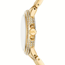 Load image into Gallery viewer, Michael Kors Camile Analog White Dial Gold Steel Strap Watch for Women - MK4801