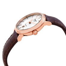 Load image into Gallery viewer, Tissot T Classic Carson White Dial Brown Leather Strap Watch For Women - T085.207.36.013.00