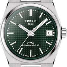 Load image into Gallery viewer, Tissot PRX Powermatic 80 Green Dial Silver Steel Strap Watch for Men - T137.207.11.091.00