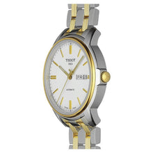 Load image into Gallery viewer, Tissot T Classic Automatics III White Dial Two Tone Steel Strap Watch For Men - T065.430.22.031.00