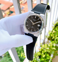 Load image into Gallery viewer, Tissot PRX Powermatic 80 Black Dial Black Rubber Strap Watch for Men - T137.407.17.051.00