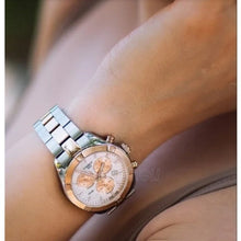 Load image into Gallery viewer, Tissot PR 100 Sport Chic Chronograph Mother of Pearl Dial Two Tone Steel Strap Watch for Women - T101.917.22.151.00