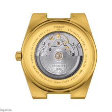 Load image into Gallery viewer, Tissot PRX Powermatic 80 Gold Dial Gold Steel Strap Watch for Men - T137.407.33.021.00
