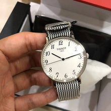 Load image into Gallery viewer, Tissot T Classic Everytime Medium White Dial Two Tone NATO Strap Watch for Women - T109.410.18.032.00
