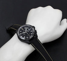Load image into Gallery viewer, Tag Heuer Aquaracer Chronograph PVD Black Dial Black Nylon Strap Watch for Men - CAY218A.FC6361