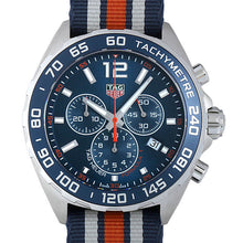 Load image into Gallery viewer, Tag Heuer Formula 1 Chronograph 43mm Blue Dial NATO Strap Watch for Men - CAZ1014.FC8196