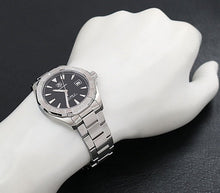 Load image into Gallery viewer, Tag Heuer Aquaracer Automatic Black Dial Silver Steel Strap Watch for Men - WAY2110.BA0928