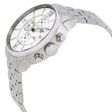 Load image into Gallery viewer, Tissot Chemin des Tourelles Automatic Chronograph White Dial Silver Steel Strap Watch for Men - T099.427.11.038.00