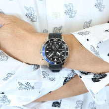 Load image into Gallery viewer, Tissot Seastar 1000 Chronograph Black Dial Black Rubber Strap Watch For Men - T120.417.17.051.02