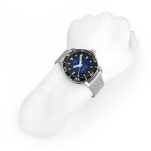 Load image into Gallery viewer, Tissot Seastar 1000 Powermatic 80 Blue Dial SIlver Mesh Bracelet Watch For Men - T120.407.11.041.02