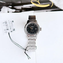 Load image into Gallery viewer, Tissot Carson Automatic Black Dial Silver Steel Strap Watch For Women - T085.207.11.051.00