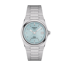 Load image into Gallery viewer, Tissot PRX Powermatic 80 Ice Blue Dial Silver Steel Strap Watch for Men - T137.207.11.351.00