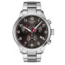Load image into Gallery viewer, Tissot Chrono XL Quartz Asian Games Edition Black Dial Silver Steel Strap Watch For Men -  T116.617.11.057.02