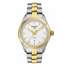 Load image into Gallery viewer, Tissot T Classic PR 100 White Dial Two Tone Steel Strap Watch for Men - T101.410.22.031.00