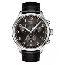 Load image into Gallery viewer, Tissot Chrono XL Vintage Quartz Black Dial Black Leather Strap Watch For Men - T116.617.16.062.00