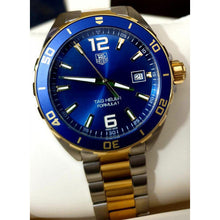 Load image into Gallery viewer, Tag Heuer Formula Blue Dial Watch for Men - WAZ1120.BB0879