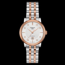 Load image into Gallery viewer, Tissot T Classic Carson Premium Diamonds White Dial Two Tone Steel Strap Watch for Women - T122.207.22.036.00