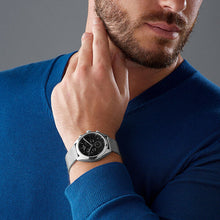 Load image into Gallery viewer, Tissot PR 100 Chronograph Black Dial Silver Mesh Bracelet Watch For Men - T101.417.11.051.01
