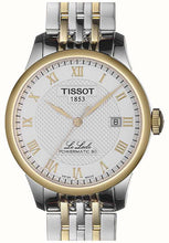 Load image into Gallery viewer, Tissot T Classic Le Locle Powermatic 80 Silver Dial Two Tone Steel Strap Watch For Men - T0064072203301