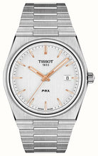 Load image into Gallery viewer, Tissot PRX Quartz Silver Dial Silver Steel Strap Watch for Men - T137.410.11.031.00