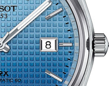 Load image into Gallery viewer, Tissot PRX Powermatic 80 Gradient Blue Dial Silver Steel Strap Watch for Men - T137.407.11.351.01