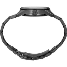 Load image into Gallery viewer, Seiko Presage Sharp Edged Series Black Dial Black Steel Strap Watch For Men - SPB229J1