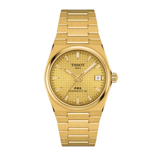 Load image into Gallery viewer, Tissot PRX Powermatic 80 Gold Dial Gold Steel Strap Watch for Men - T137.207.33.021.00