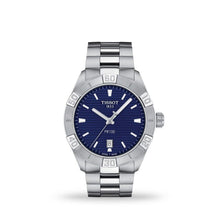 Load image into Gallery viewer, Tissot PR 100 Sport Blue Dial Silver Steel Strap Watch For Men - T101.610.11.041.00