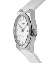 Load image into Gallery viewer, Tissot PRX 40 White Dial White Rubber Strap Watch For Men -  T137.410.17.011.00