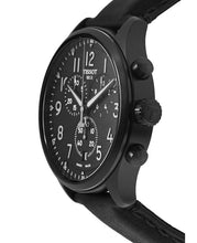 Load image into Gallery viewer, Tissot Chrono XL Vintage Black Dial Black Leather Strap Watch For Men - T116.617.36.052.00