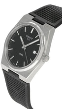 Load image into Gallery viewer, Tissot PRX Black Dial Black Rubber Strap Watch For Men - T137.410.17.051.00