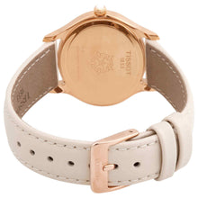 Load image into Gallery viewer, Tissot T Lady Bella Ora Mother of Pearl Dial Cream Leather Strap Watch for Women - T103.310.36.111.00