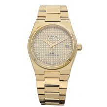 Load image into Gallery viewer, Tissot PRX Powermatic 80 Gold Dial Gold Steel Strap Watch for Men - T137.407.33.021.00
