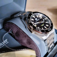 Load image into Gallery viewer, Tag Heuer Aquaracer Black Dial Watch for Men - WAY111A.BA0928