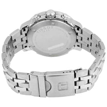 Load image into Gallery viewer, Tissot PRC 200 Chronograph Black Dial Silver Steel Strap Watch For Men - T114.417.11.057.00