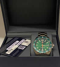 Load image into Gallery viewer, Tag Heuer Formula 1 Limited Edition Green Dial Silver Steel Strap Watch for Men - WAZ1017.BA0842