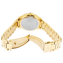 Load image into Gallery viewer, Bulova Multi Function Gold Dial Gold Steel Strap Watch for Women - 97N102