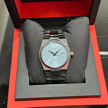 Load image into Gallery viewer, Tissot PRX Powermatic 80 Ice Blue Tiffany Dial Silver Steel Strap Watch for Men - T137.407.11.351.00