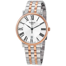Load image into Gallery viewer, Tissot T Classic Carson Premium Silver Dial Two Tone Steel Strap Watch For Men - T122.410.22.033.00