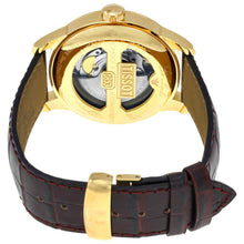 Load image into Gallery viewer, Tissot Le Locle Powermatic 80 Gold Dial Brown Leather Strap Watch For Men - T006.407.36.263.00