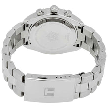 Load image into Gallery viewer, Tissot PR 100 Sport Chic Chronograph Diamonds Blue Dial Silver Steel Strap Watch for Women - T101.917.11.046.00